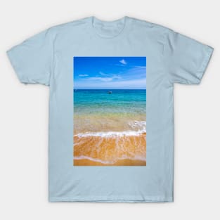 beautiful scenery beach wave T-Shirt